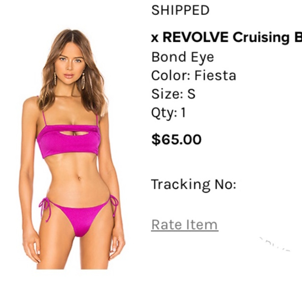 Bond eye peekaboo bikini top